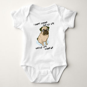 de Pug Life Romper