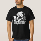 De pug vader t-shirt (Voorkant)