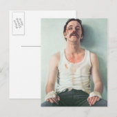 De pugilist 1976 briefkaart (Voorkant / Achterkant)