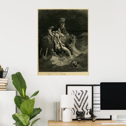 De puinhoop poster (Thuiskantoor)