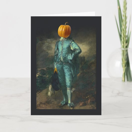 De Pumpkin Boy Kaart (Voorkant)