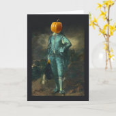 De Pumpkin Boy Kaart (Gele Bloem)