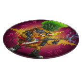 De Punk ananas Snijplank (Hoek)