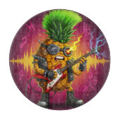 De Punk ananas Snijplank (Voorkant)
