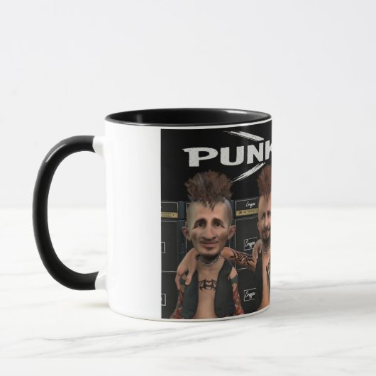 De Punksters Groepsfoto Mok (Links)