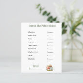 De Punten van de Baby van het Baby shower van padd (Staand voorkant)