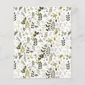 De Punten van de Baby van het Baby shower van padd (Achterkant)