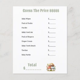 De Punten van de Baby van het Baby shower van padd