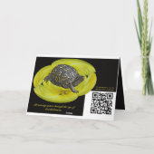 De Punten van de Gelukwensen van het Debuut van Kaart (Achterkant)