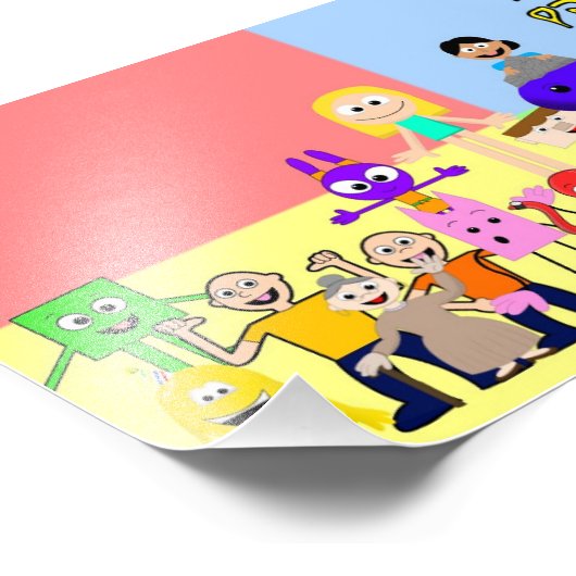 De Puppet Paradise Gang fotoprint Foto Afdruk (Hoek)