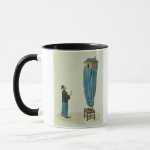 De Puppets, gegraveerd door Mlle. Formentin, pub. Mok