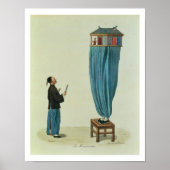 De Puppets, gegraveerd door Mlle. Formentin, pub.  Poster (Voorkant)