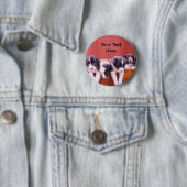 De Puppies van de Collie van de grens in de Button (In situ)