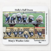 De Puppies van WCC Mousepad Muismat (Voorkant)