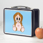 De puppy Metal Lunch Box (In situ)