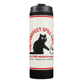 De Purfect Spill Cafe Thermal Tumbler Thermosbeker