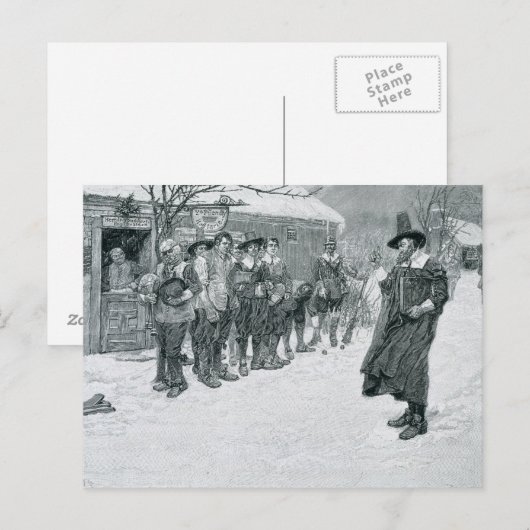 De Puritan Governor Briefkaart (Voorkant / Achterkant)
