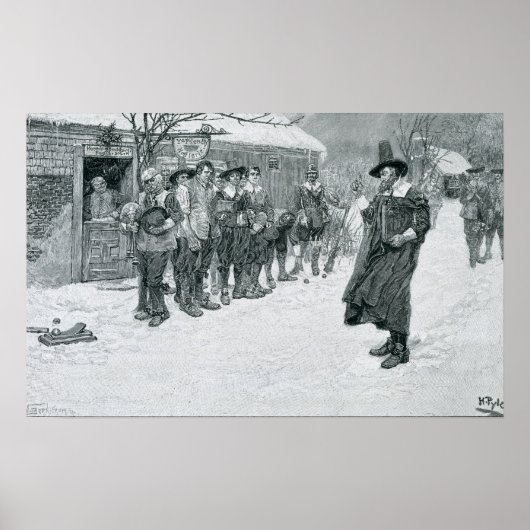 De Puritan Governor Poster (Voorkant)