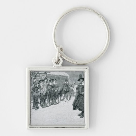 De Puritan Governor Sleutelhanger (Voorkant)