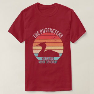 De Puteketeke Nieuw-Zeelandse vogel van de eeuw T-shirt