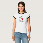 De putt uit de groene zak t-shirt (Voorkant volledig)