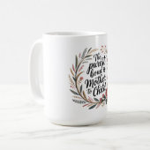 De puurste band is moeder en kind koffiemok (Voorkant links)