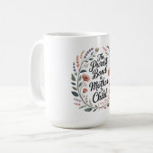 De puurste band is tussen moeder en kind koffiemok (Voorkant links)
