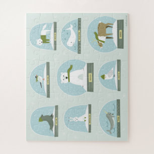 De puzzel van Arctic Animals Kinderen