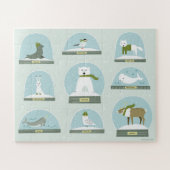 De puzzel van Arctic Animals Kinderen (Horizontaal)
