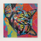 De puzzel van Cat Lover (Horizontaal)