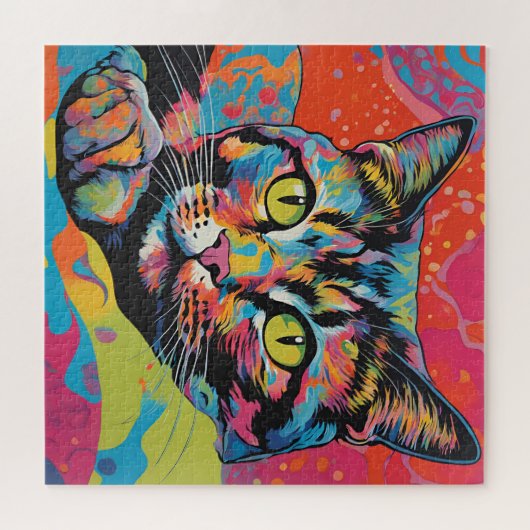 De puzzel van Cat Lover (Horizontaal)