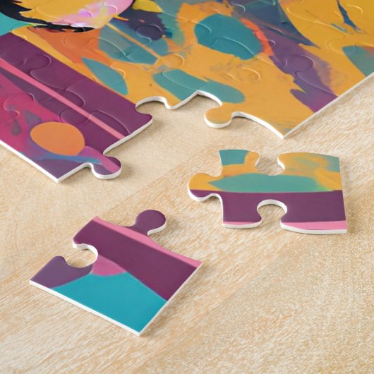 De puzzel van Cat Lover (Zijkant)