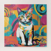 De puzzel van Cat Lover (Verticaal)