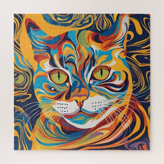 De puzzel van Cat Lover (Verticaal)