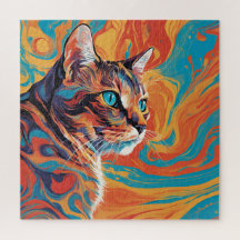 De puzzel van Cat Lover