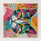De puzzel van Cat Lover (Horizontaal)
