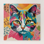 De puzzel van Cat Lover (Verticaal)