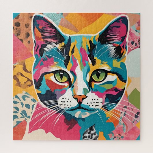 De puzzel van Cat Lover (Verticaal)