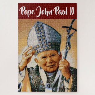 De PUZZEL van Johannes Paulus II van de paus… de