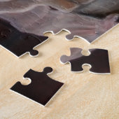 De puzzel voltooien legpuzzel (Zijkant)