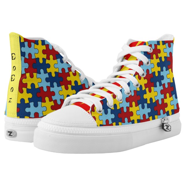 De puzzels high top schoenen (Paar)