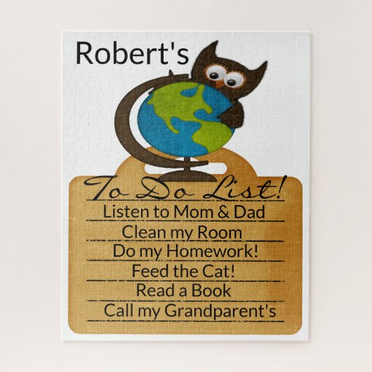 De puzzels roepen de aarde op om een lijst op te s (Verticaal)