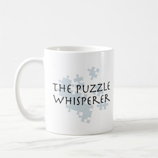 De Puzzle Whisperer Koffiemok (Links)