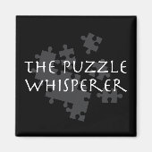 De Puzzle Whisperer Magneet (Voorkant)
