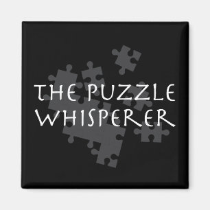 De Puzzle Whisperer Magneet