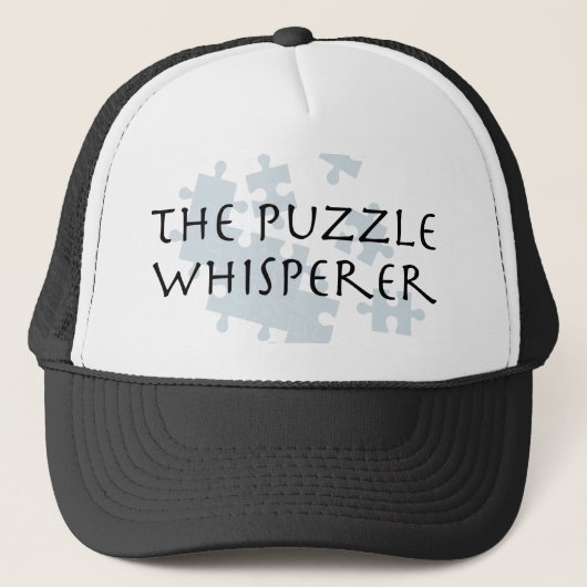 De Puzzle Whisperer Trucker Pet (Voorkant)