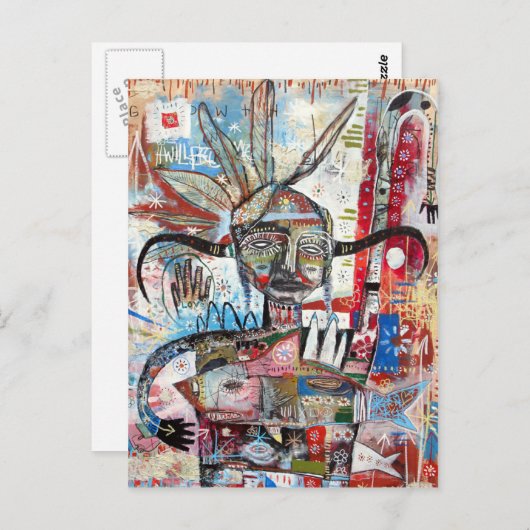 De puzzler briefkaart (Voorkant / Achterkant)