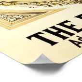 De Pygopagi Twins EGYPTIAN HALL Freak Show Circus Poster (Hoek)