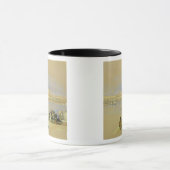 De Pyramiden bij Giza, nabij Caïro (w/c) Mok (Midden)