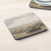 De Pyramiden in Caïro, gegraveerd door Daniel Have Onderzetter (Linkerzijde)